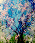Branch of The Almond Tree by David Arathoon
