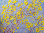 Forsythia Spring by David Arathoon